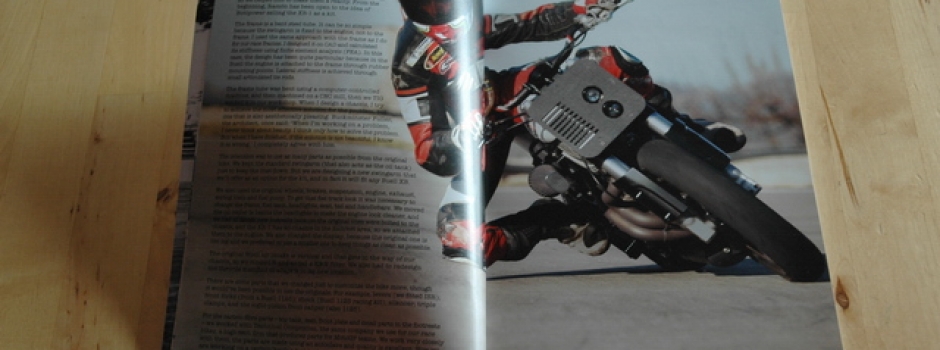 BOTT XR1 in Sideburn magazine