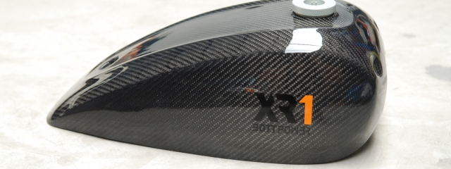 BOTT XR1 carbon fiber fueltank