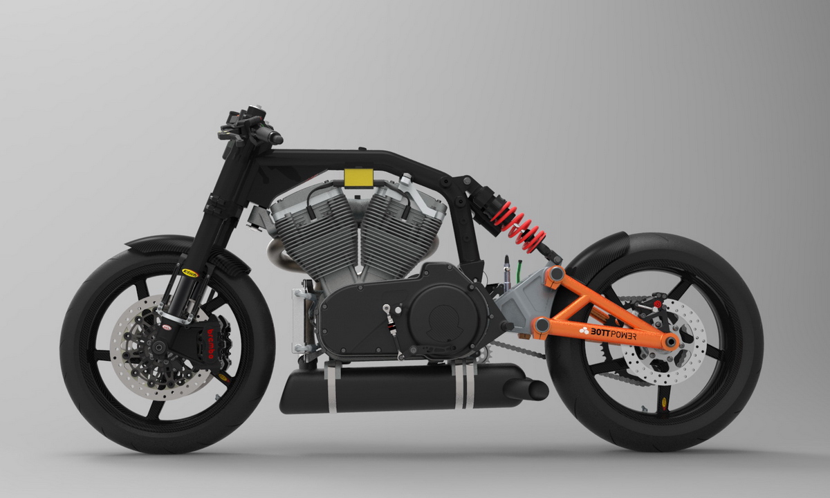Bottpower cafe racer