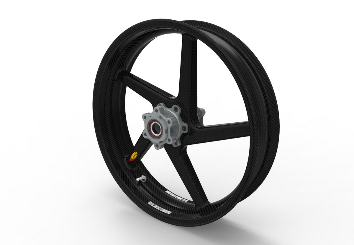 BST carbon fiber rim render, by Bottpower