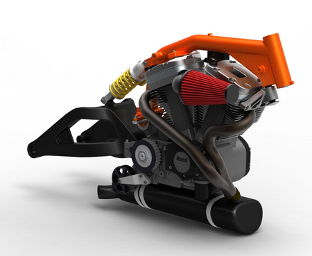 BOTT XR-1 chassis.