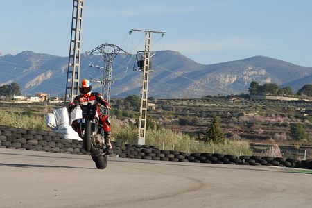 Alex Martinez testing the BOTT XR1.