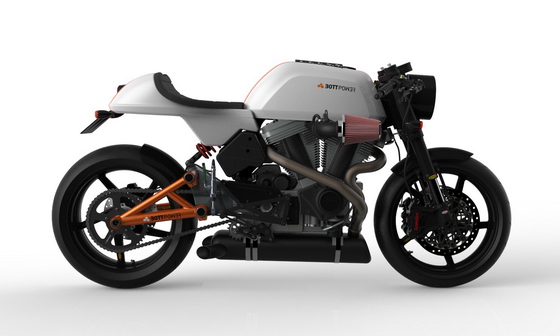 Bottpower cafe racer, version 2.