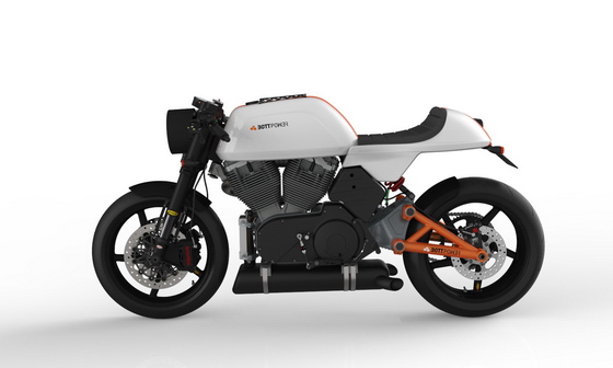 Bottpower cafe racer, version 2.