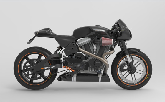 Bottpower cafe racer version 3b