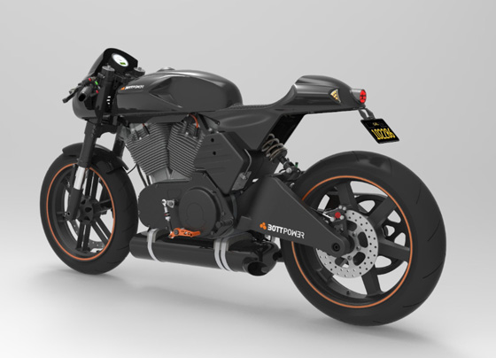 Bottpower cafe racer version 3b