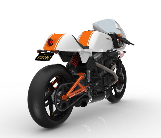 Bottpower cafe racer with fairing