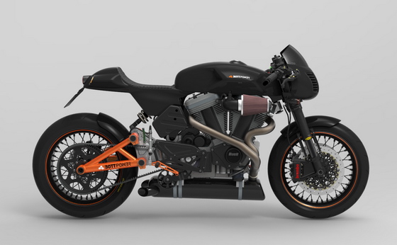 Bottpower cafe racer, version 3