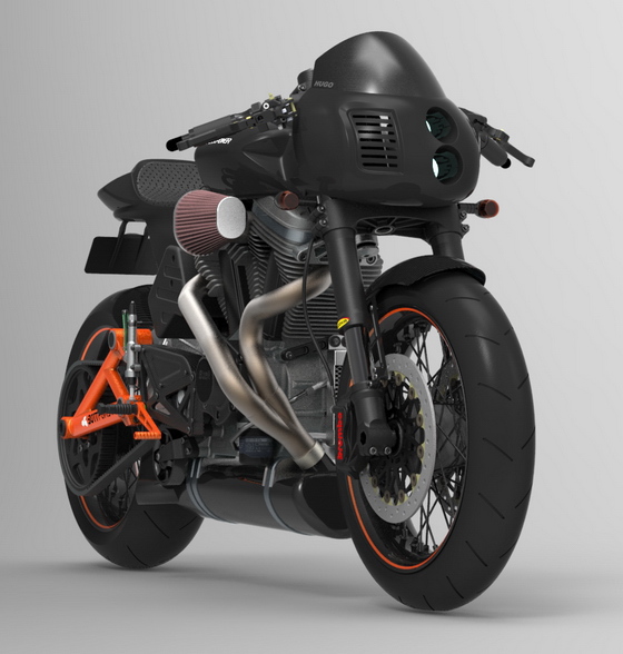 Bottpower cafe racer, version 3