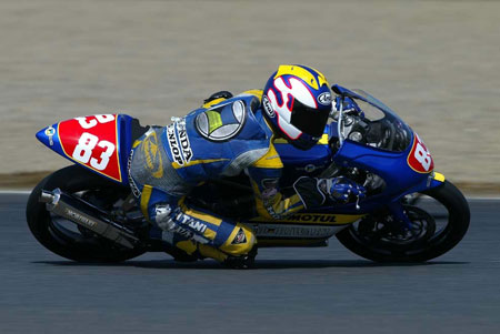 moriwaki md250h en acción