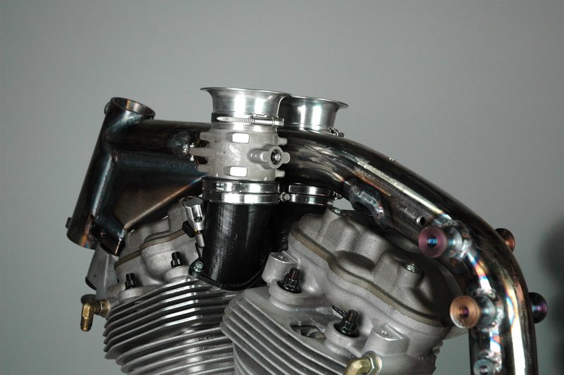 New Bottpower intake for the Buell XBRR engine.