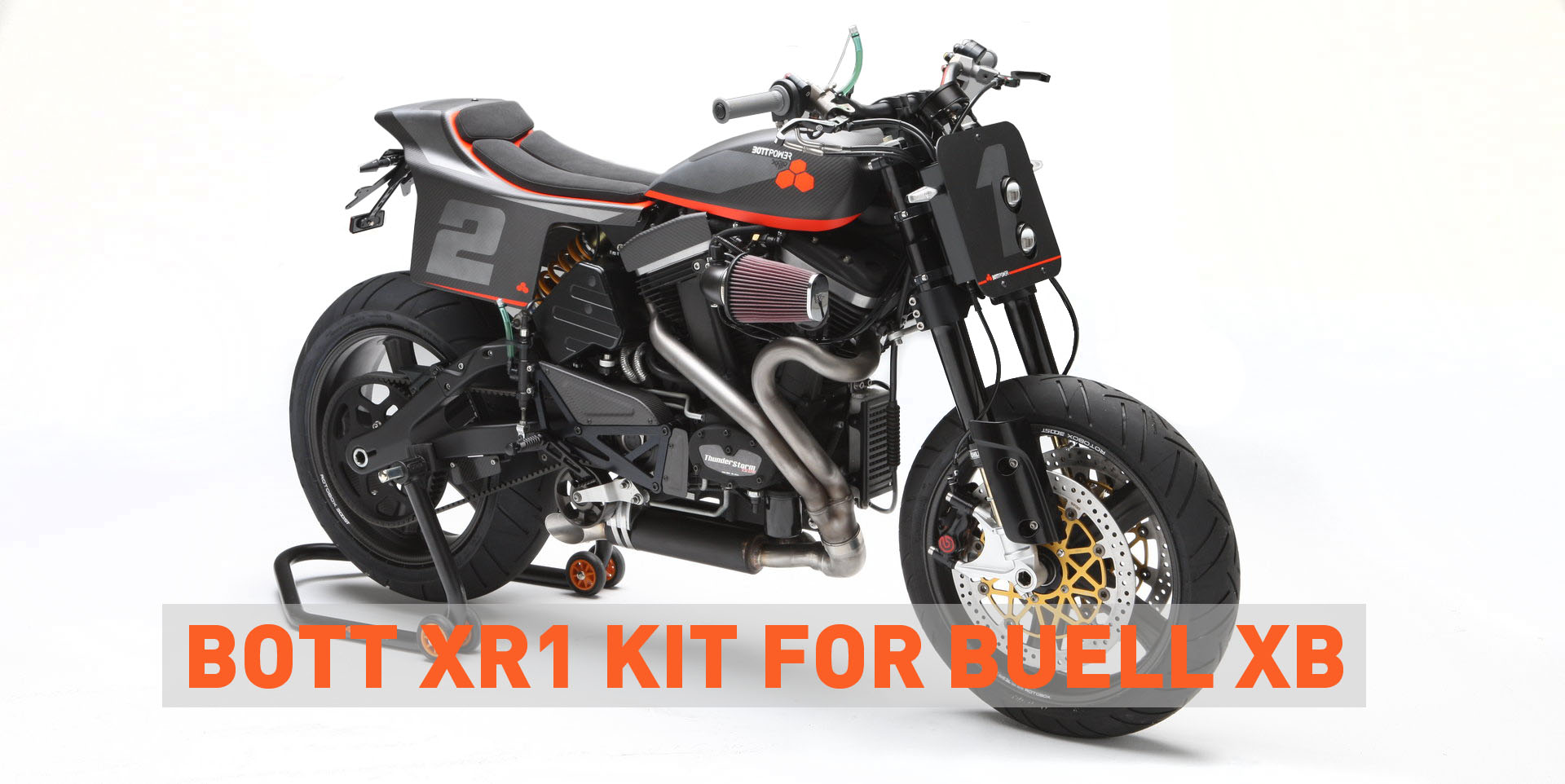Buell XB customized with BOTT XR1 kit