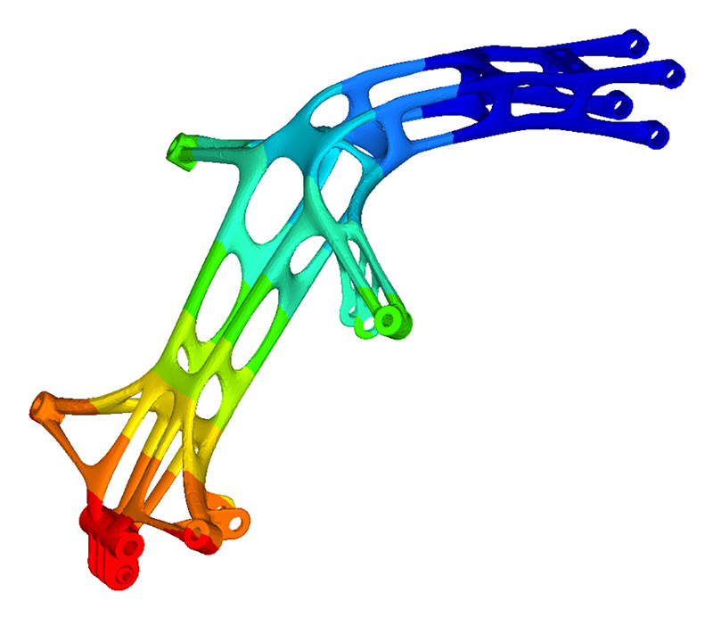 Morlaco stay bracket finite element design with Hypermesh
