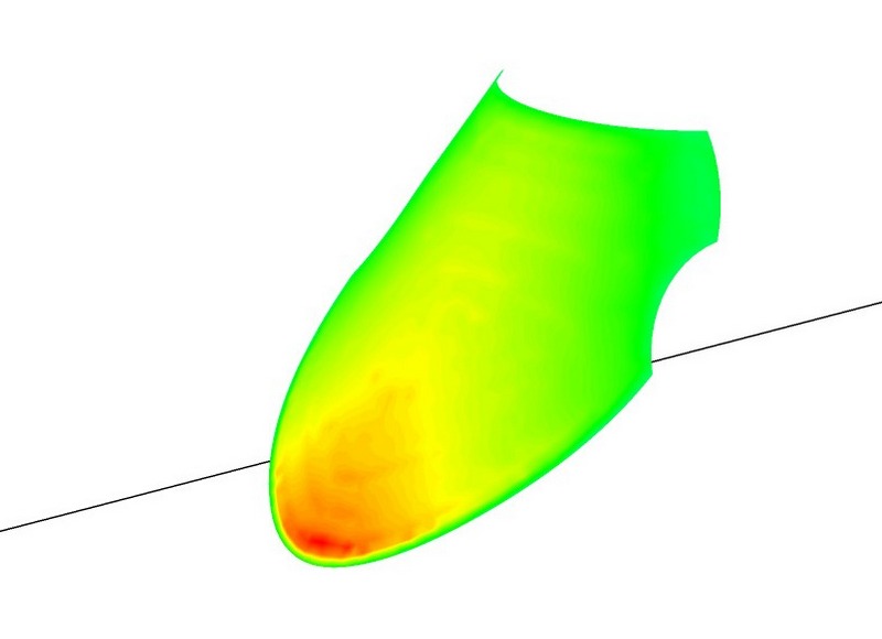 BOTT 1000 Morlaco windscreen design: windscreen CFD model using Altair's Virtual Wind Tunnel