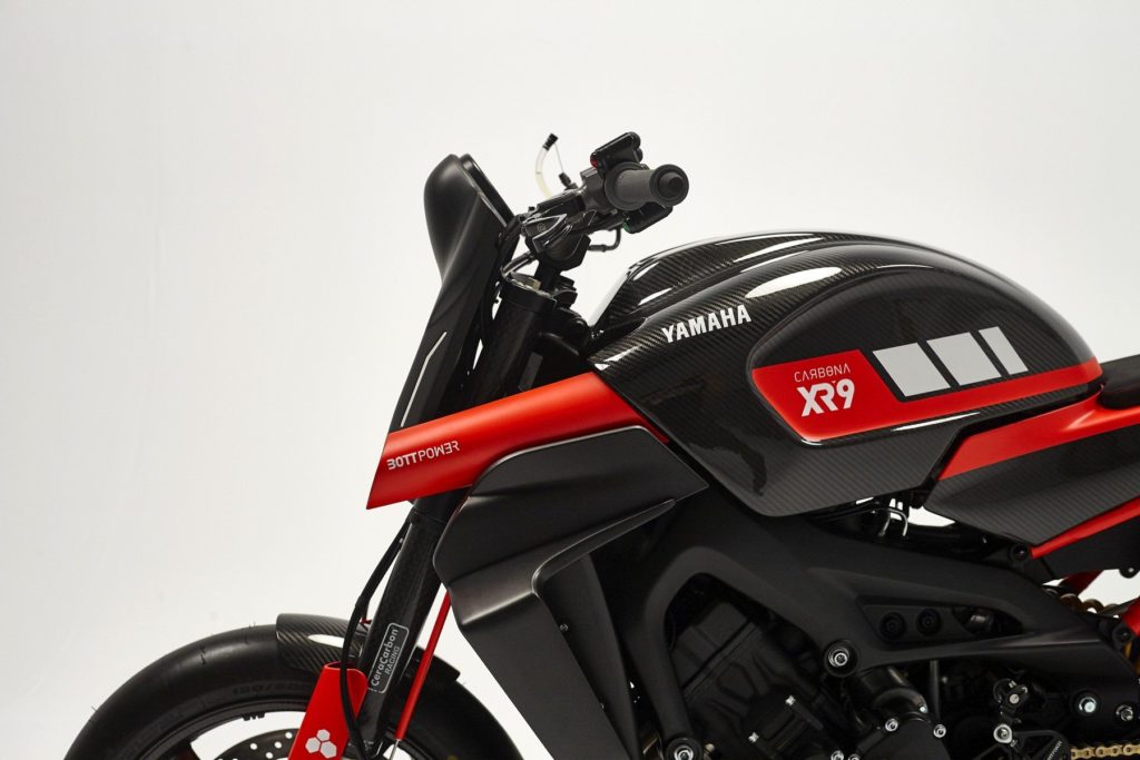 Bott XR9 Carbona kit for Yamaha XSR900 and MT09