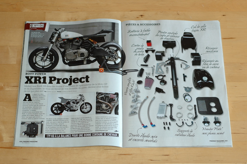 La BOTT XR1 en la revista francesa Freeway