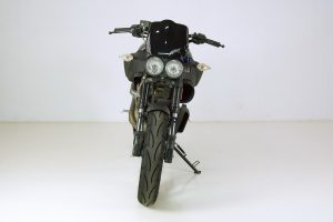 Carbon fiber front mudguard for Buell XB