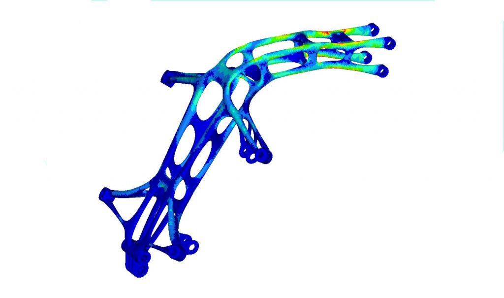 BOTT 1000 Morlaco stay bracket finite element analysis