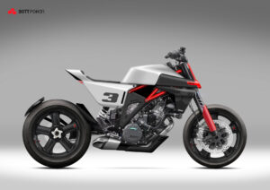 Bottpower XK1 concept based on a KTM Superduke.